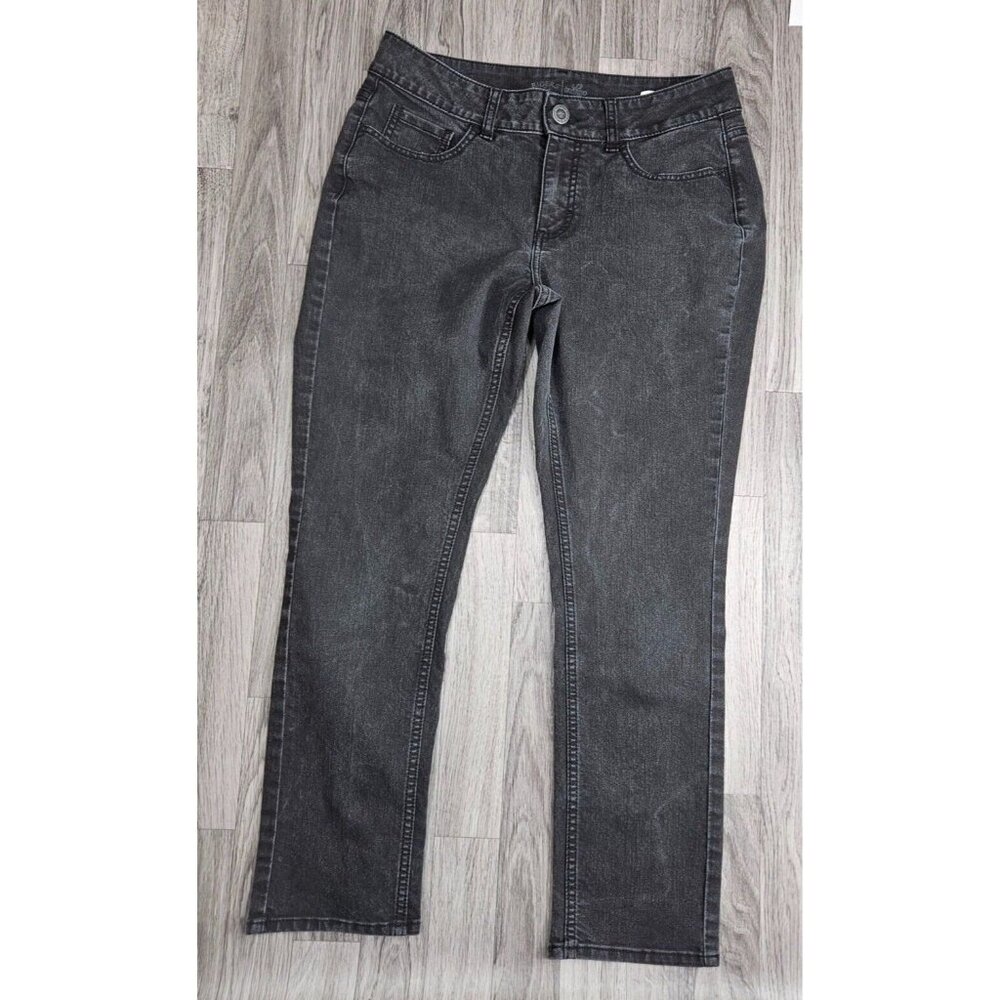 Riders by Lee Women's Straight Leg Jeans - Dark Gray